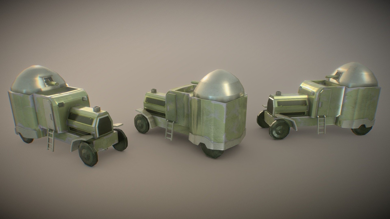 Media 1 for listing Austro Daimler World War 1 Tank Vehicle