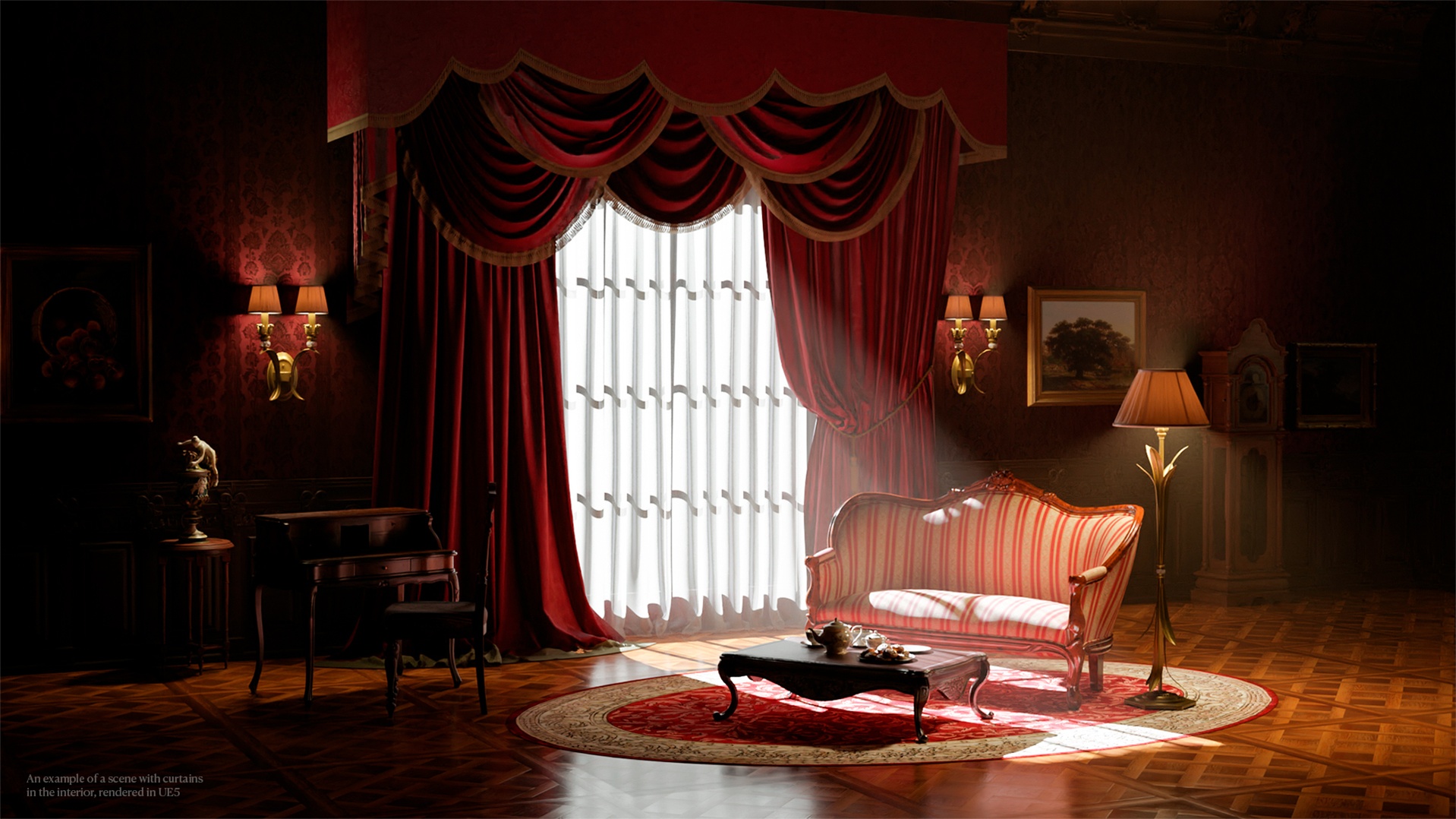 Media 1 for listing Imperial Curtains with Lambrequin