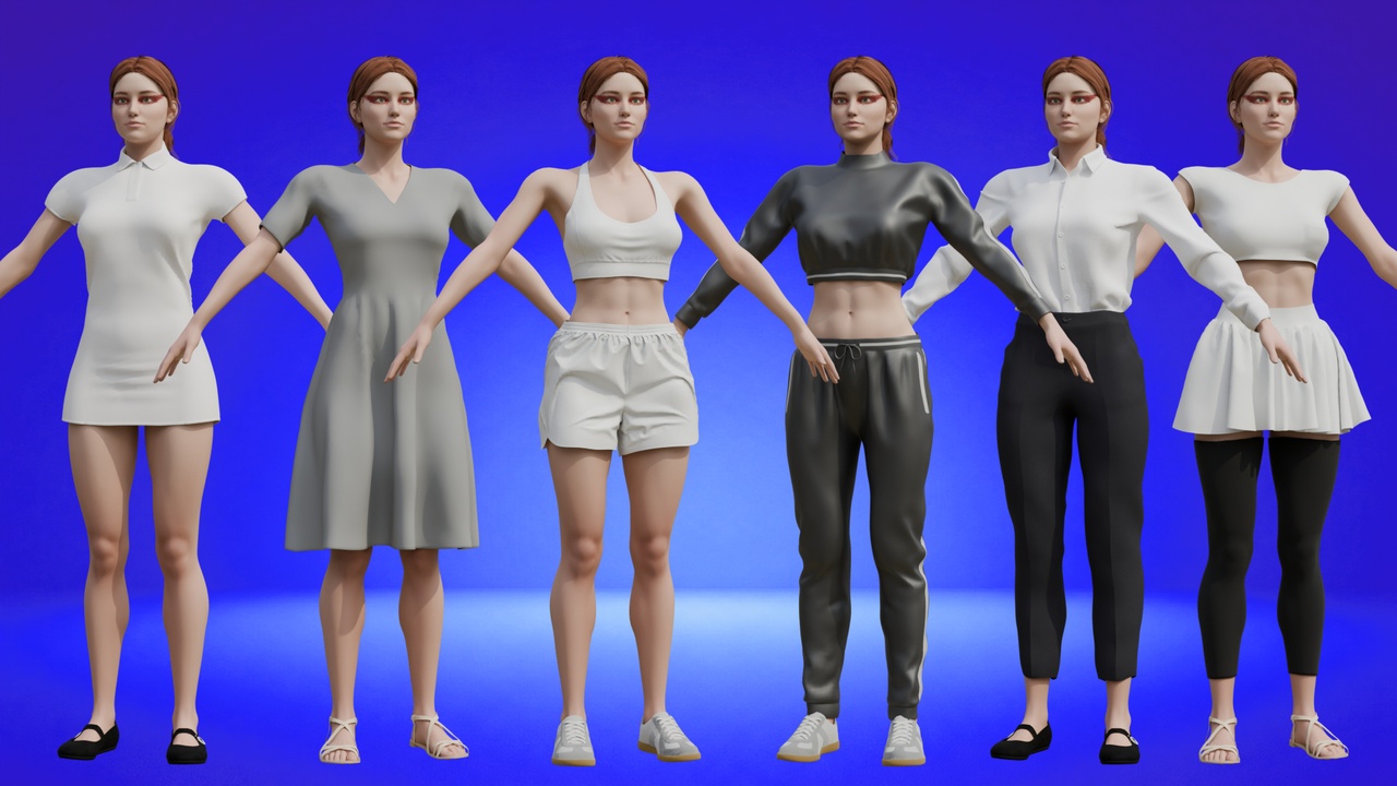 Media 1 for listing GOE Character Creator UE5 & Blender