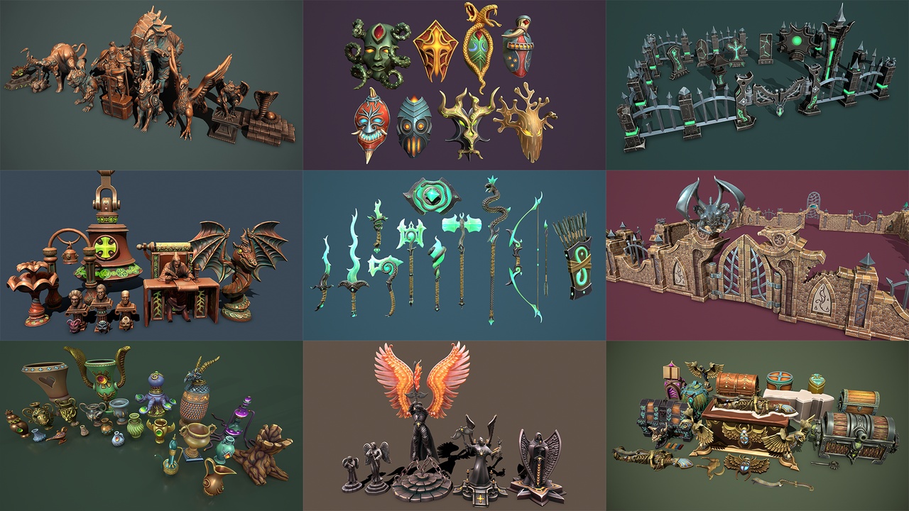 Media 1 for listing Fantasy collection