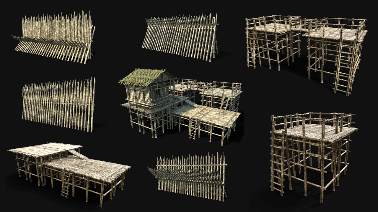 Media 1 for listing Jungle Bamboo Fort Constructions