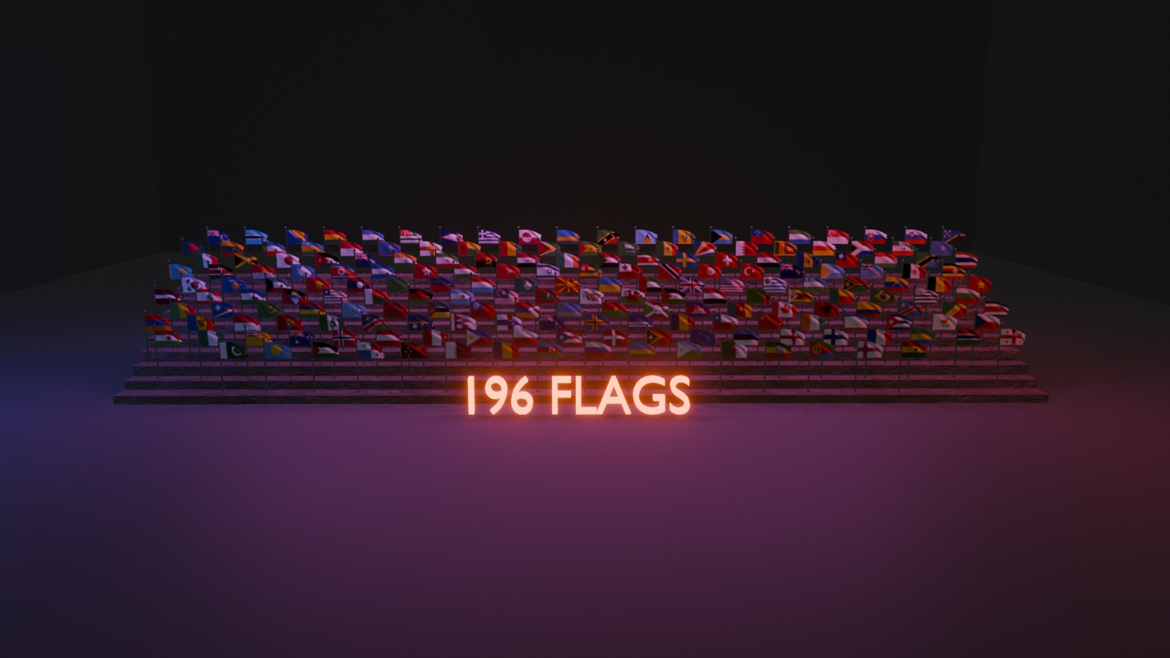 Media 1 for listing 196 National Flags ASSET