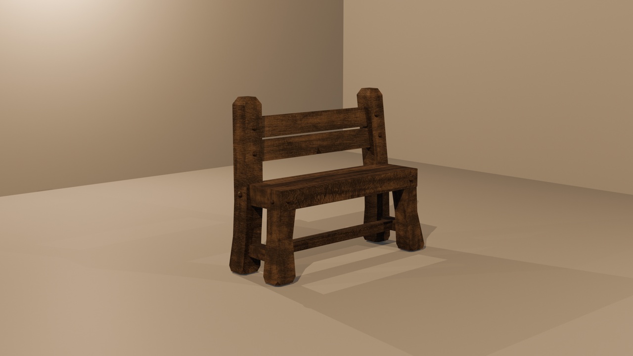 Media 1 for listing STYLIZED MEDIEVAL FURNITURE PACK - GAME READY PROPS