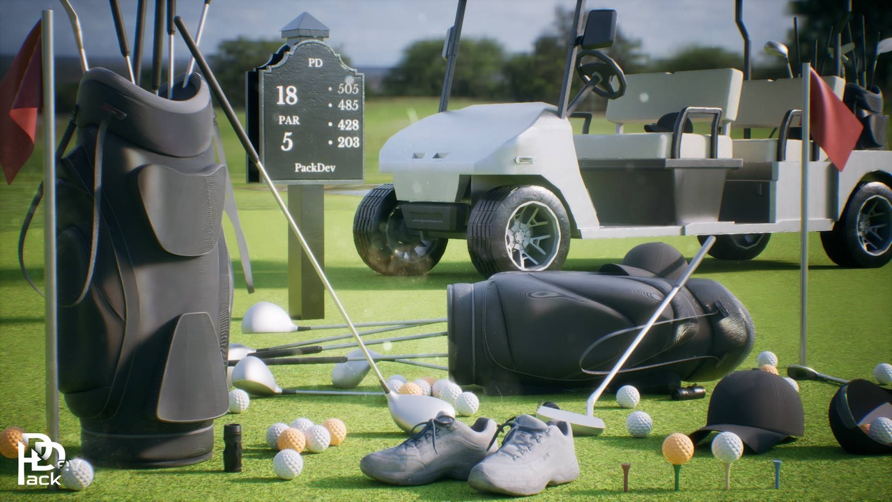 出品Golf Props / 12 Assetsのメディア1