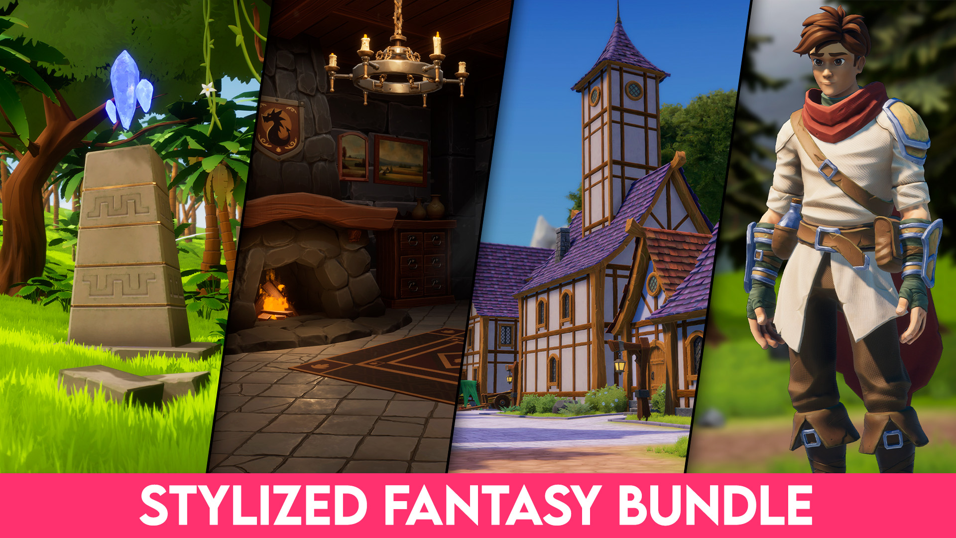 Stylized Fantasy Medieval Bundle | Fab