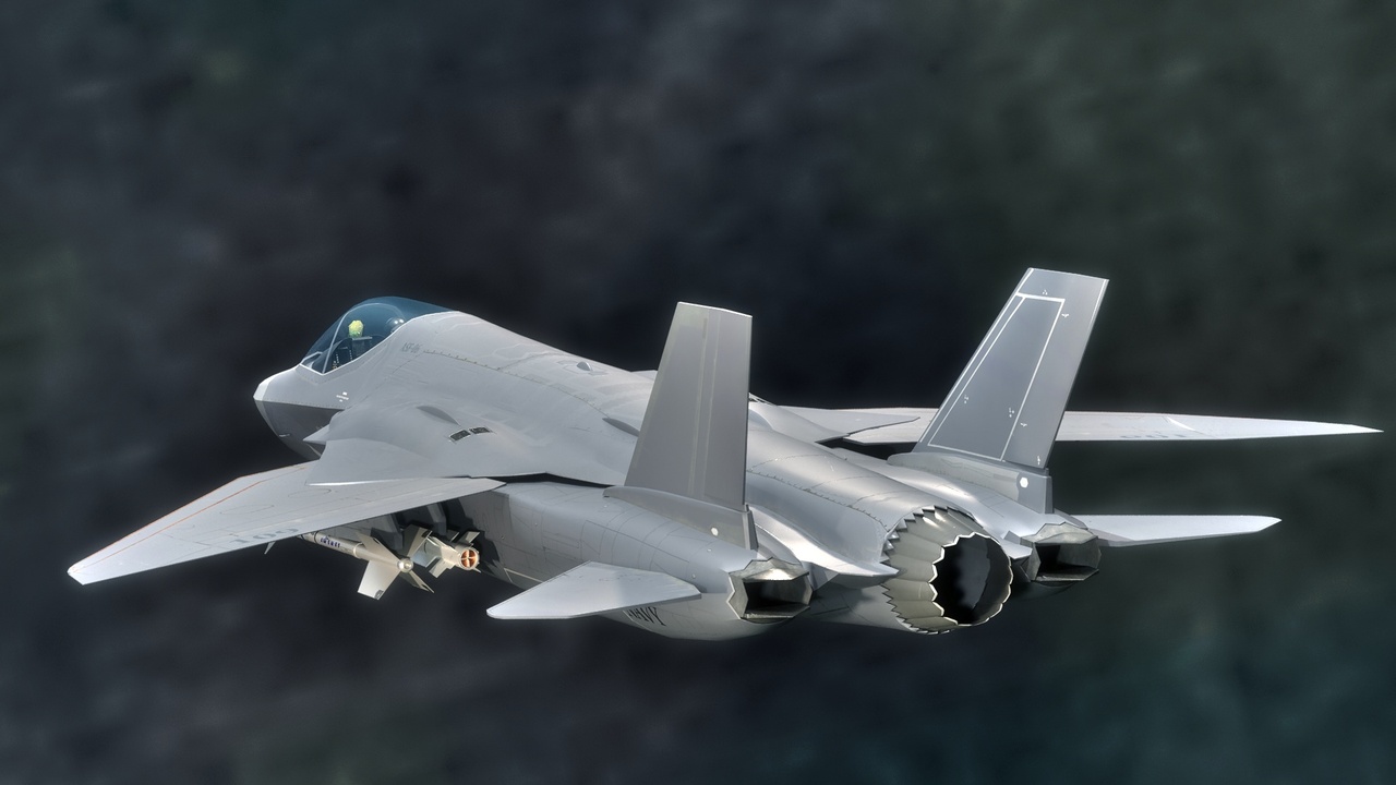 Media 1 for listing Custom Fighter Jet - Fully Rigged - Changable Decal and Text