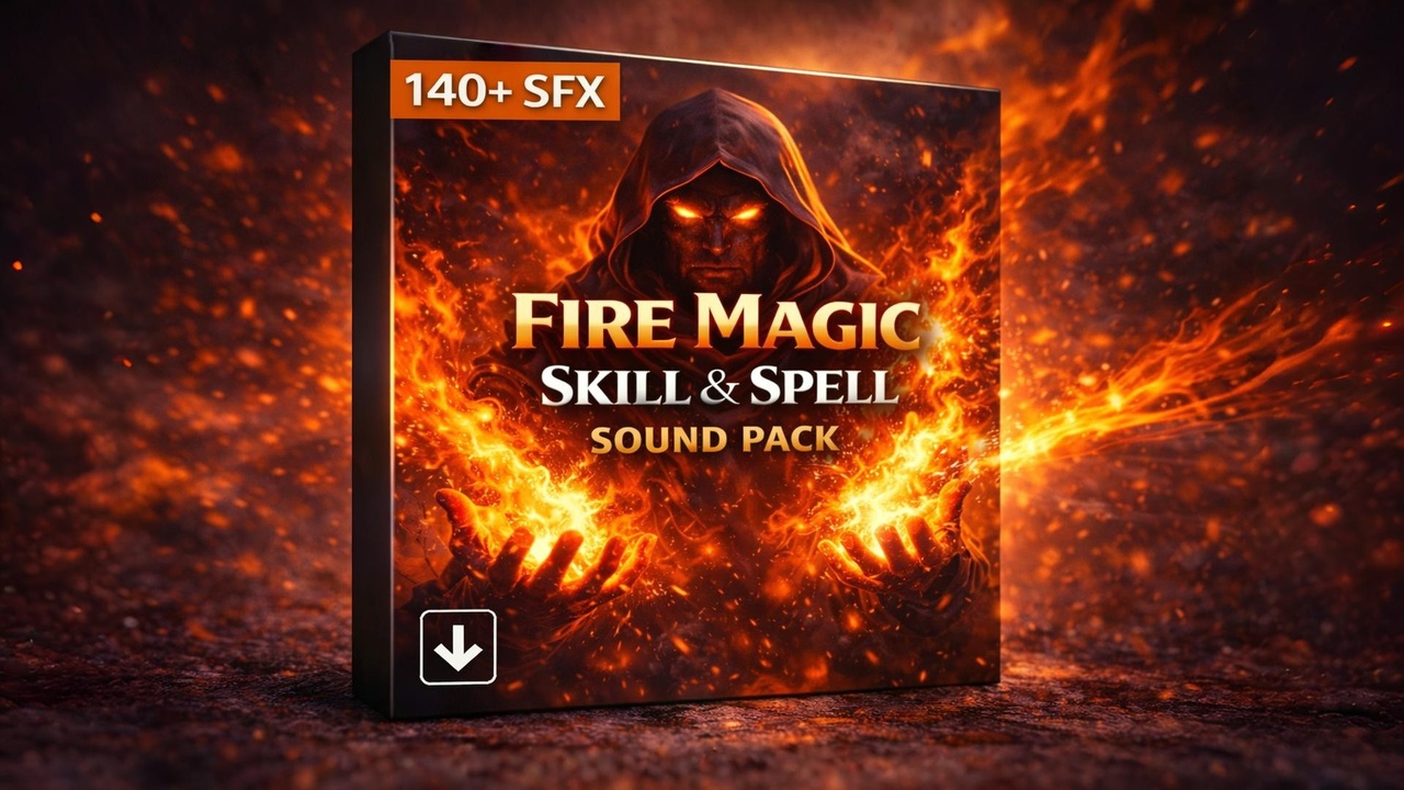 Media 1 for listing Fire Magic Skill & Spell Sound Pack