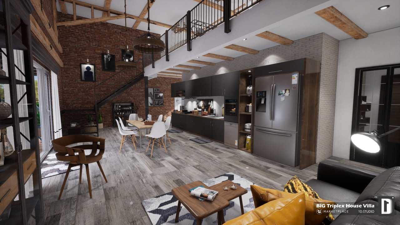 商品 Triplex House Villa 的媒体 1