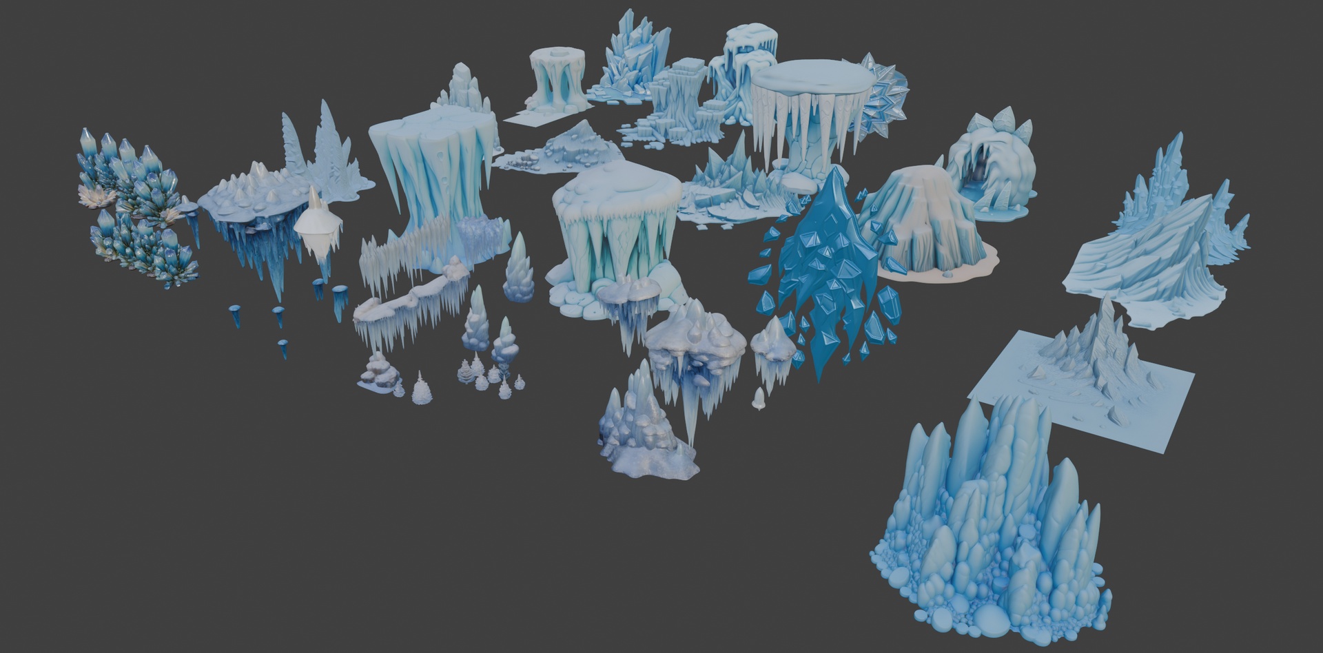 Media 1 for listing Environment Ice Assets Pack🧊