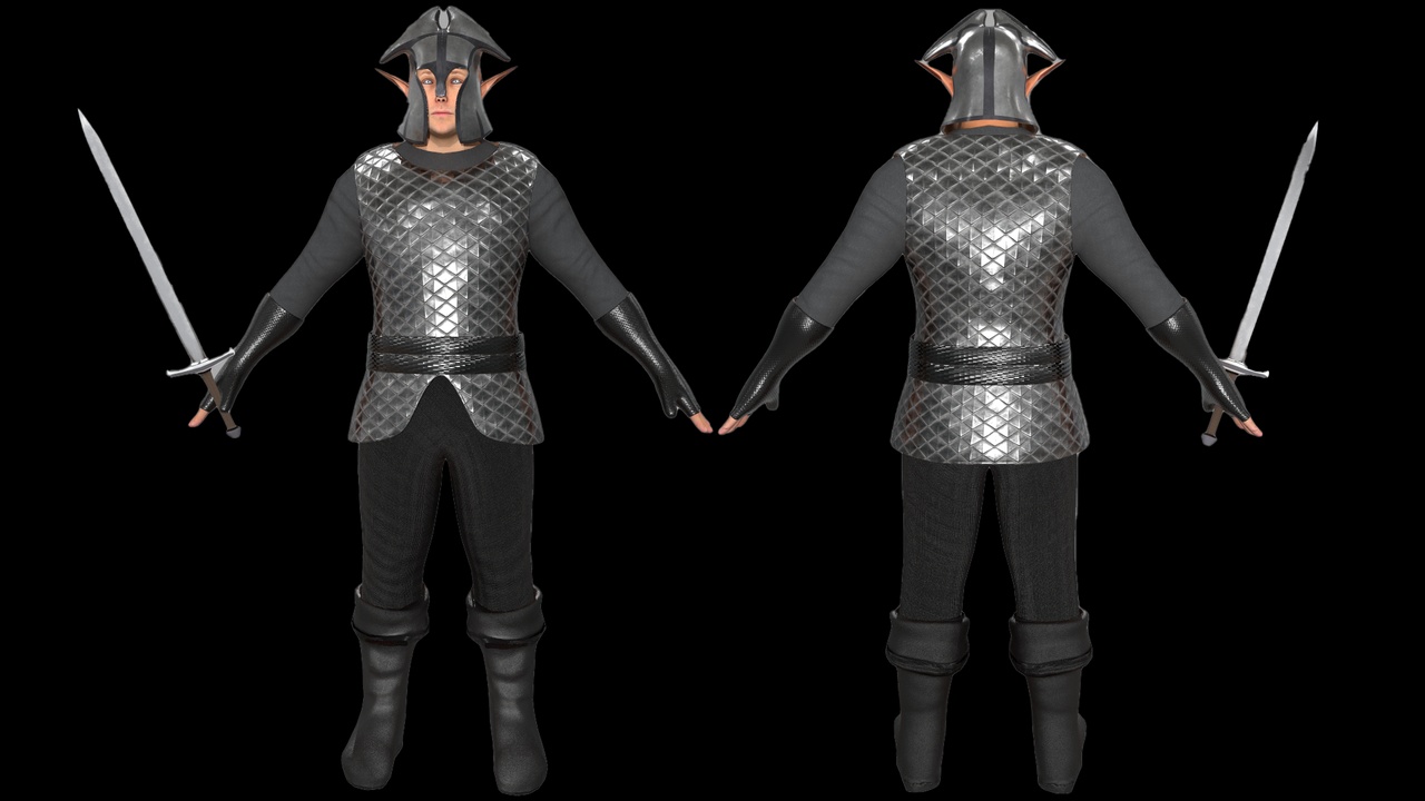 Media 1 for listing Elf knight