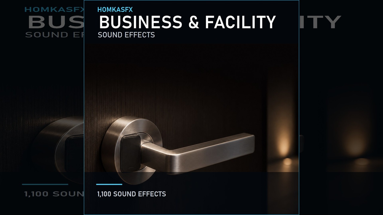 Media 1 for listing Business & Facility Sound Effects | 1100 SFX