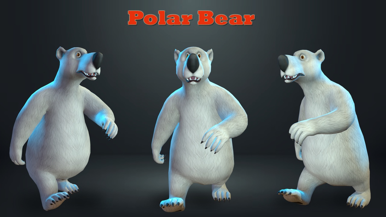 Media 1 for listing Polar Bear Animation