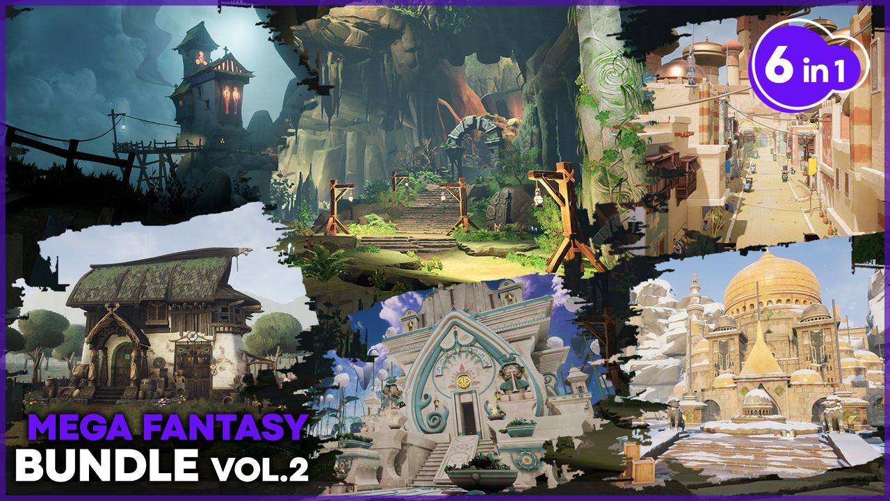 Media 1 for listing Stylized Fantasy Bundle Vol.2