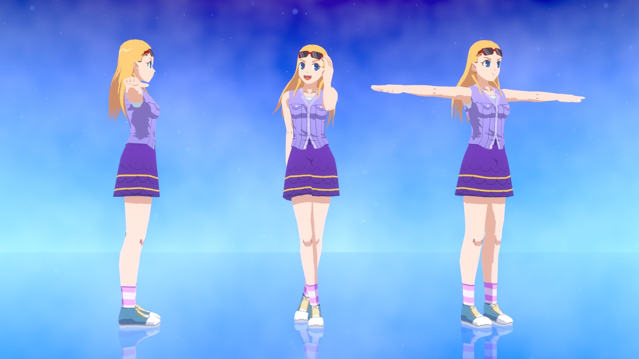 Media 1 for listing Anime Lowpoly Character - Emily