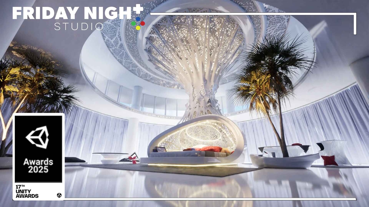 Media 1 for listing The Astral Sci-Fi Suite – Futuristic Grand Chamber Bedroom