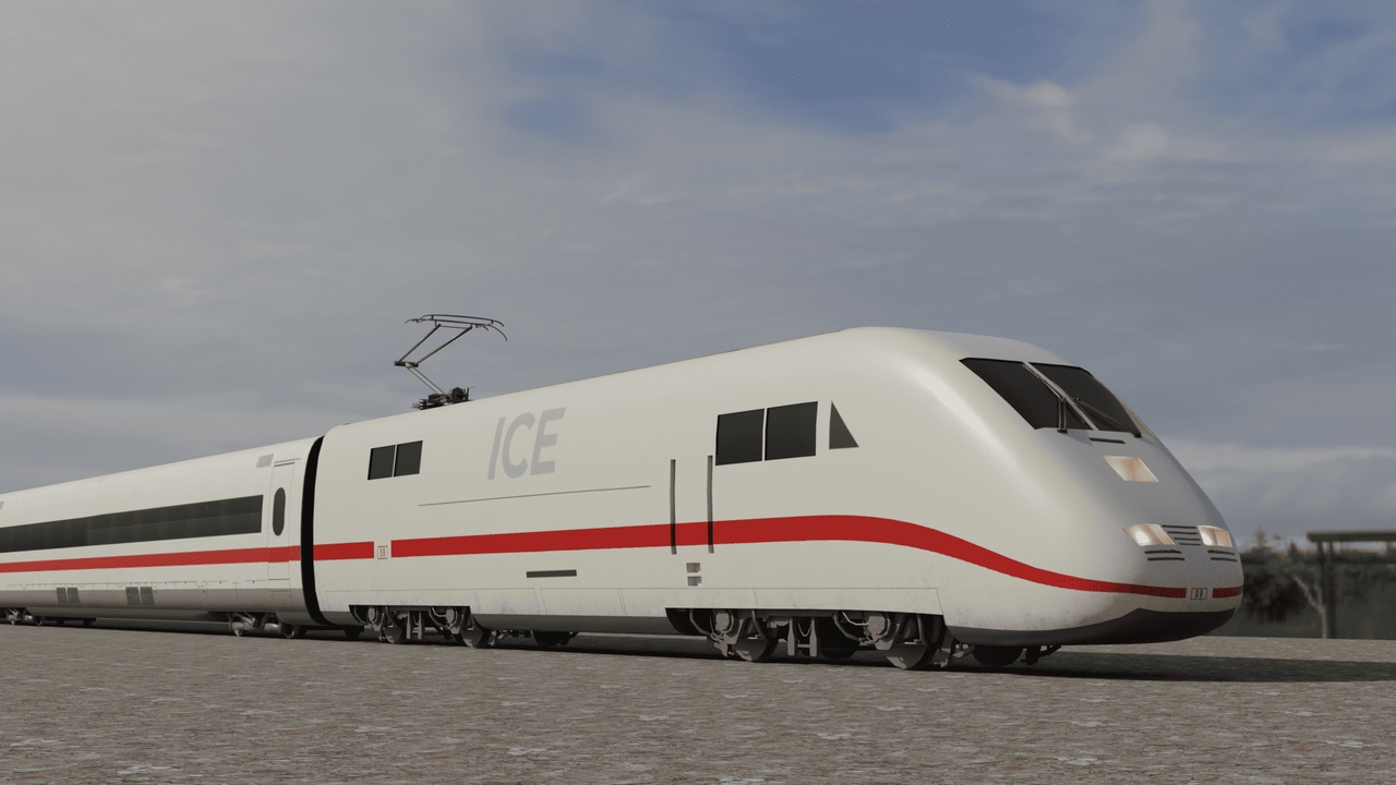 鉄道模型 DB ICE FIFA 2011 World Cup LEMKE 67981 Electric Train ICE-1 | Fab