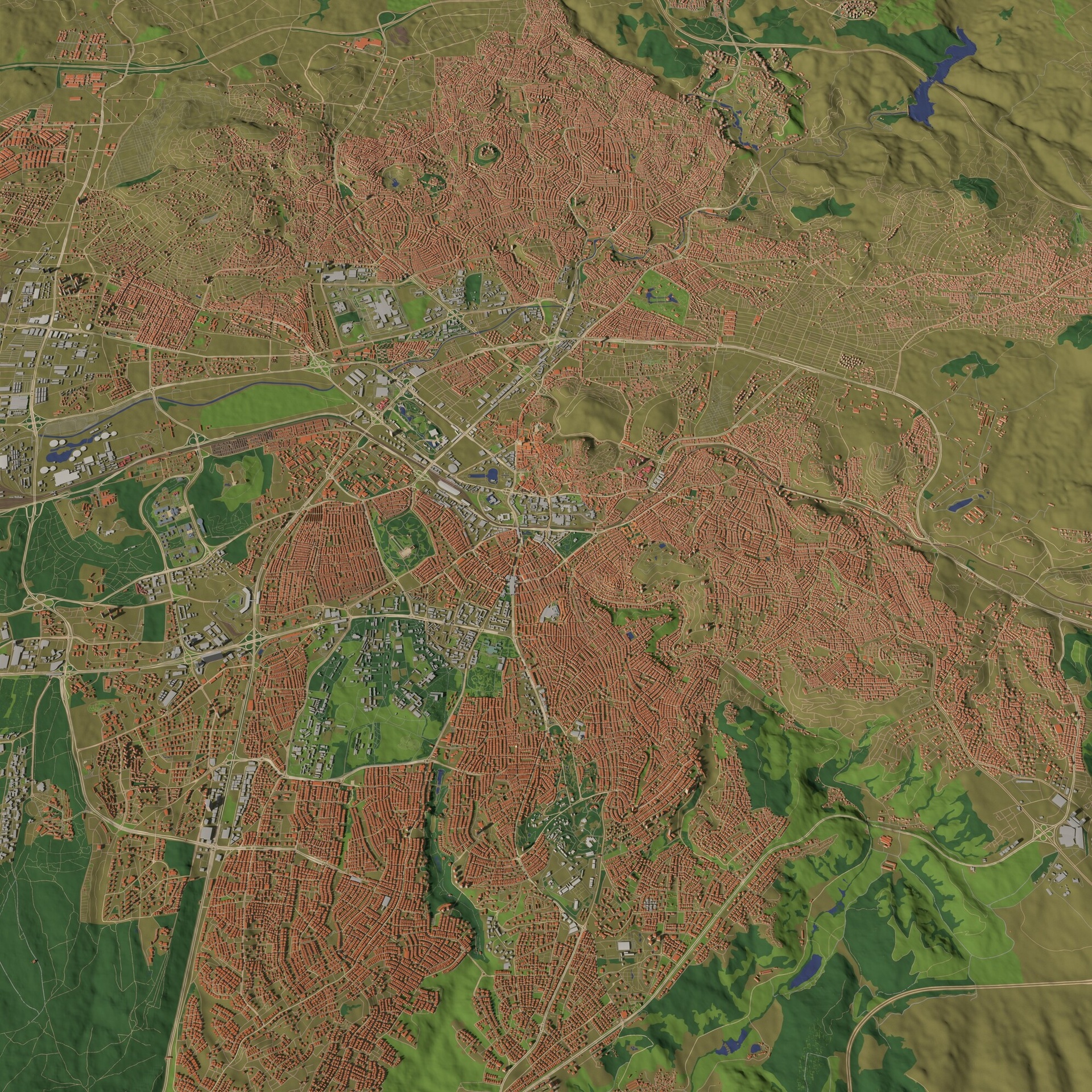 商品 Ankara Turkiye - aerial scene 的媒体 1