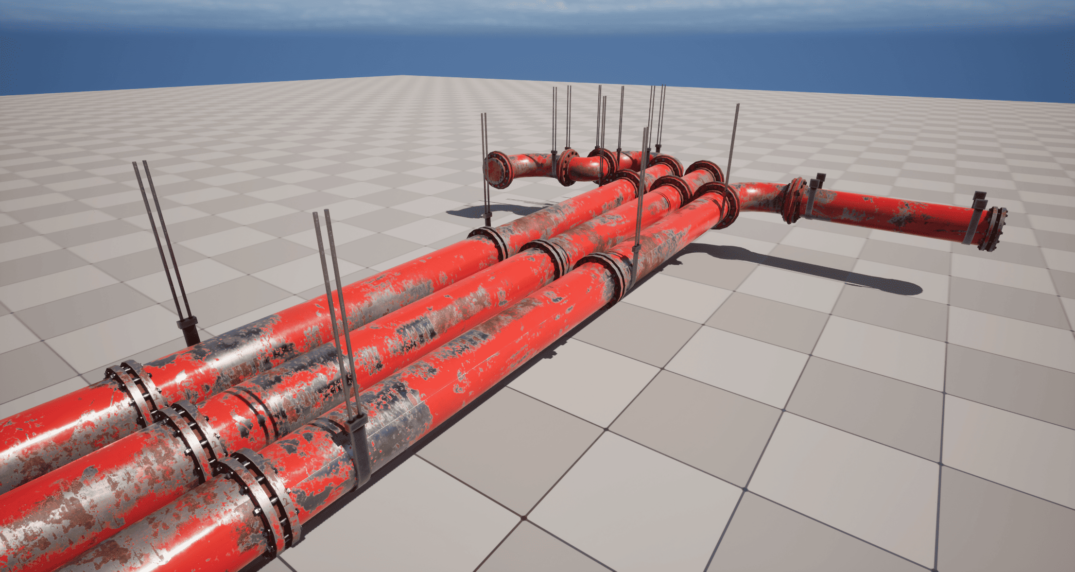 Modular Industrial Pipe Set | Fab