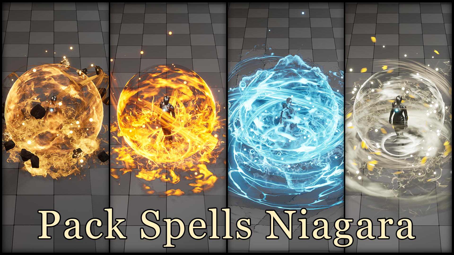 [182] Pack Spells Niagara | Fab