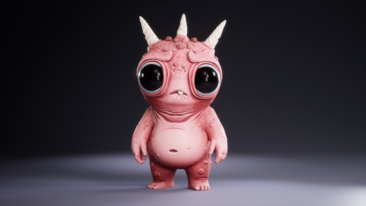 Media 1 for listing Cute Monster