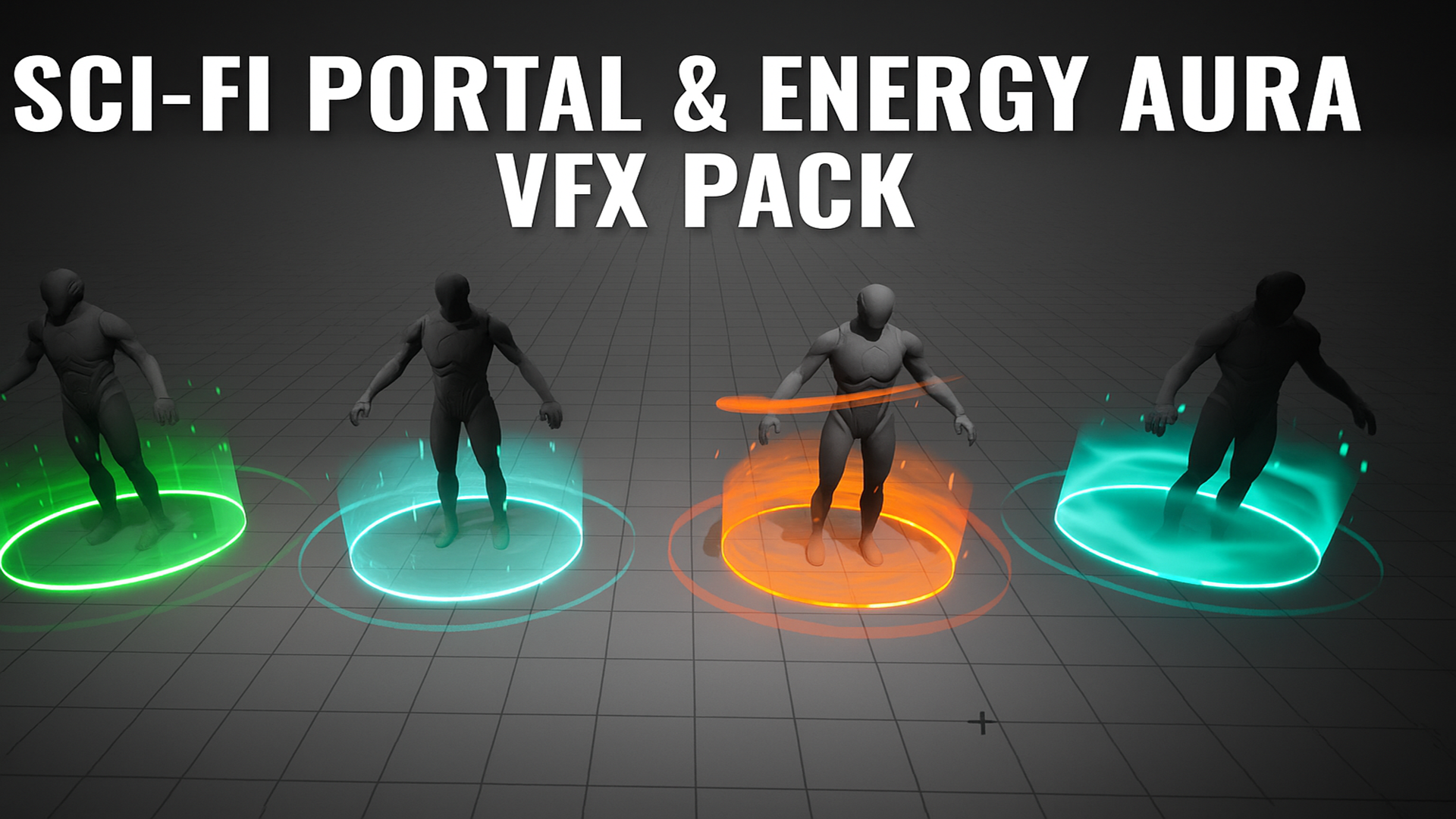 Sci-Fi Portal & Energy Aura VFX Pack | Unreal Engine Niagara FX ...