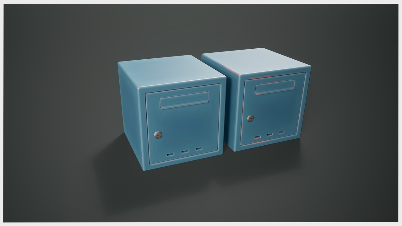 Media 1 for listing Stylized Realism Mailbox