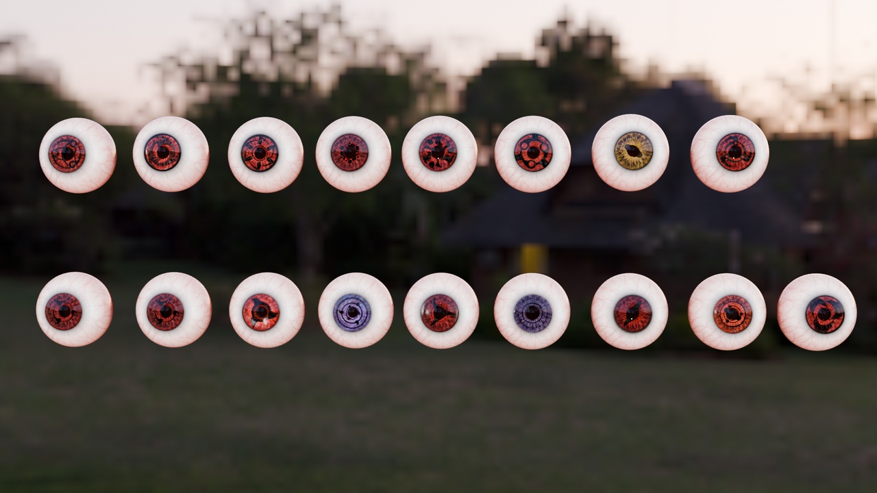 Media 1 for listing Anime Eye Pack - 17 Variants