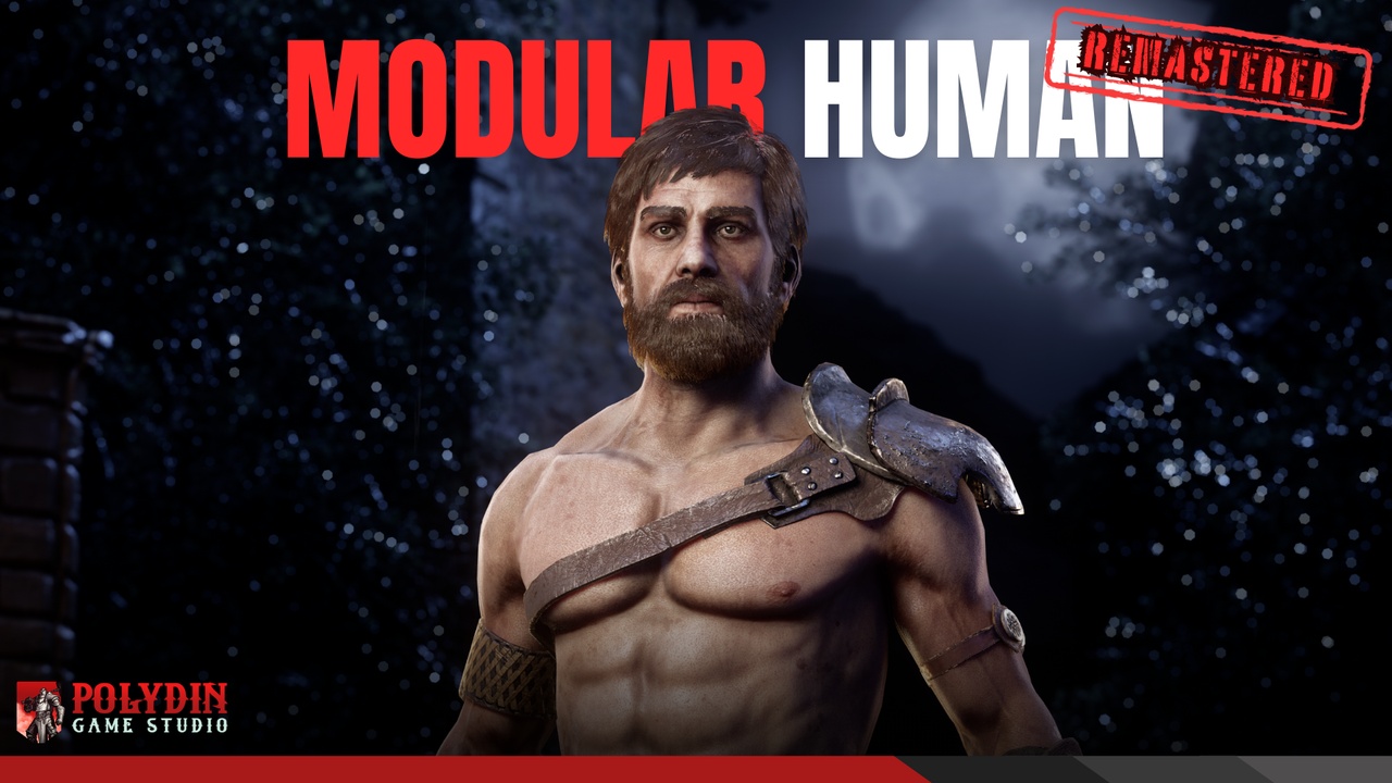Media 1 for listing Mercenary - Modular Human Fantasy Collection