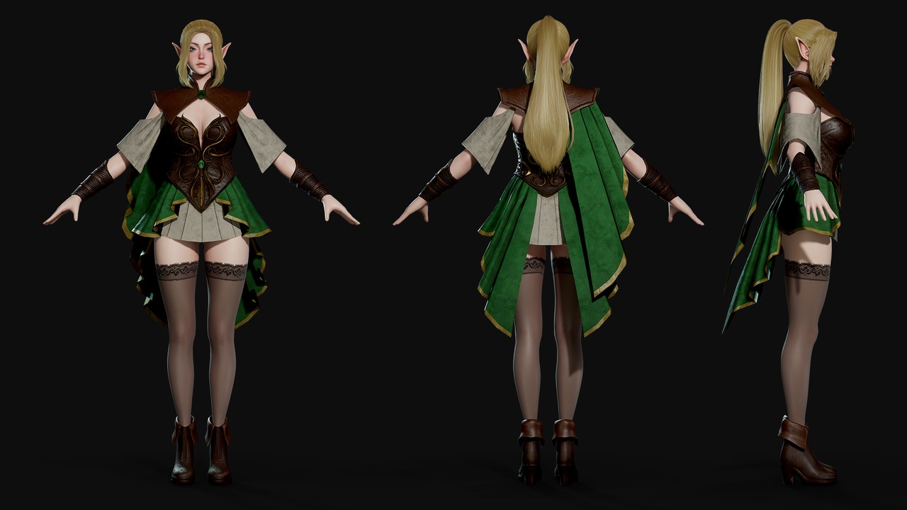 Media 1 for listing Elven Archer
