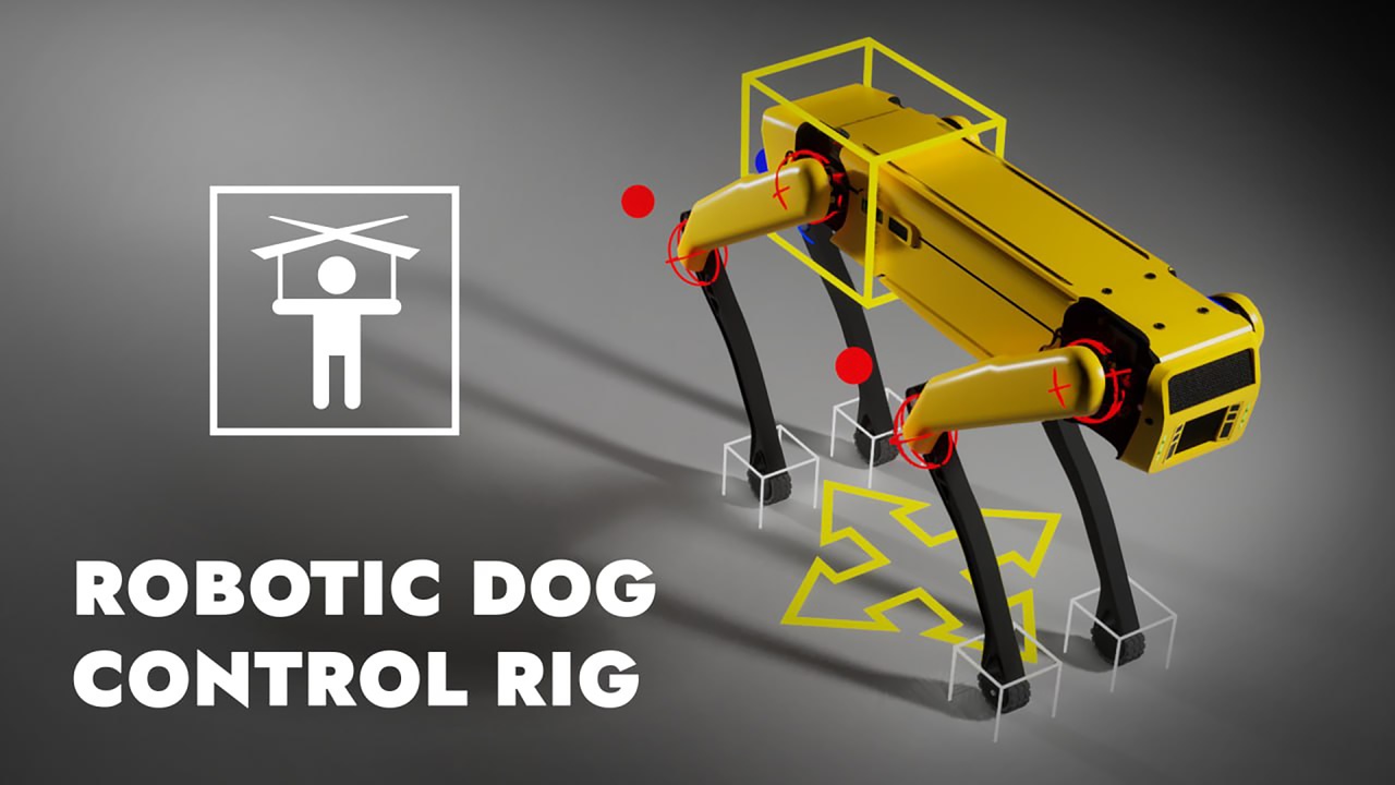 Media 1 for listing Robotic Dog Control Rig