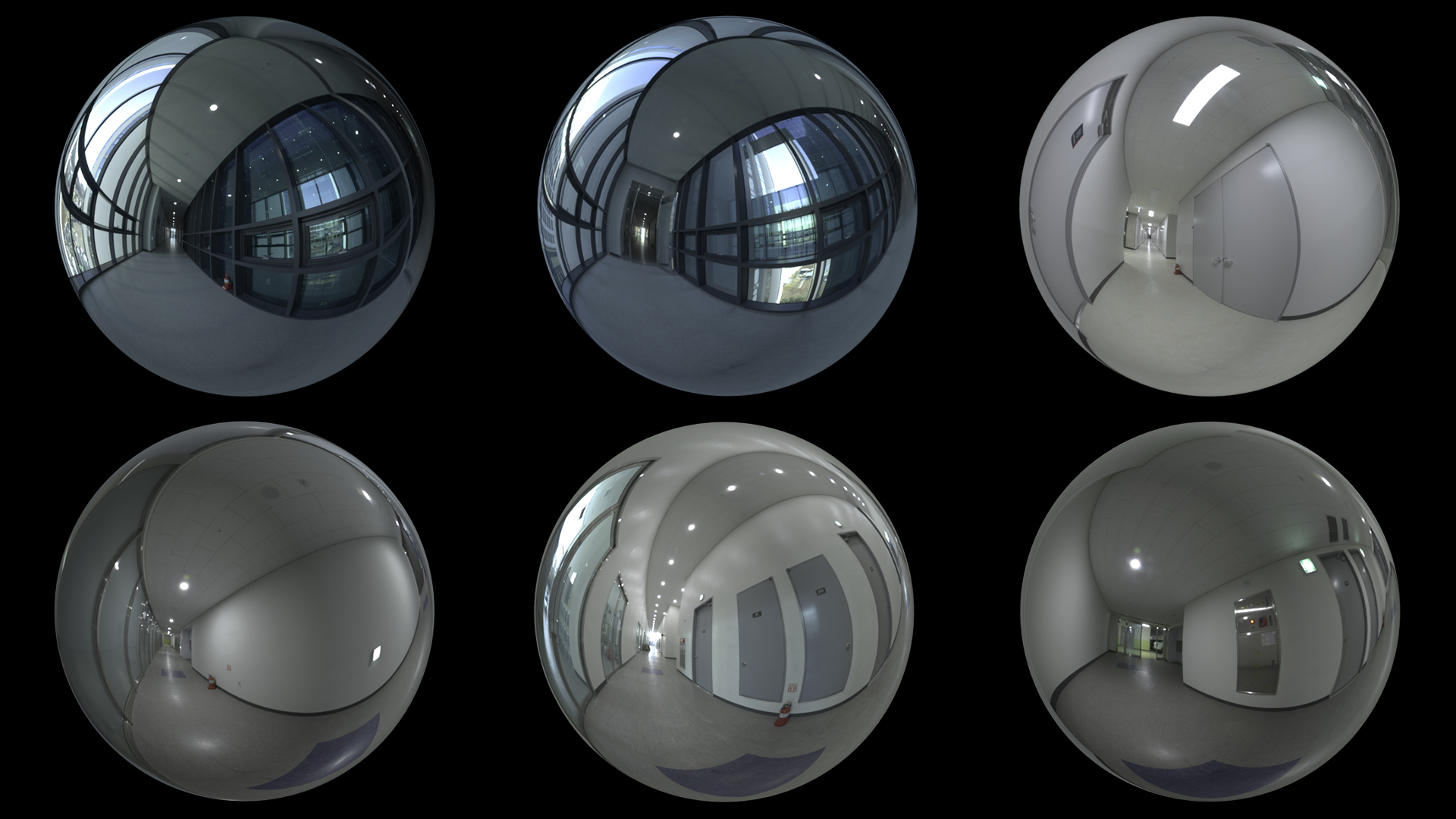 12K Office Hallway HDRI Series: 6 HDRI Maps | Fab