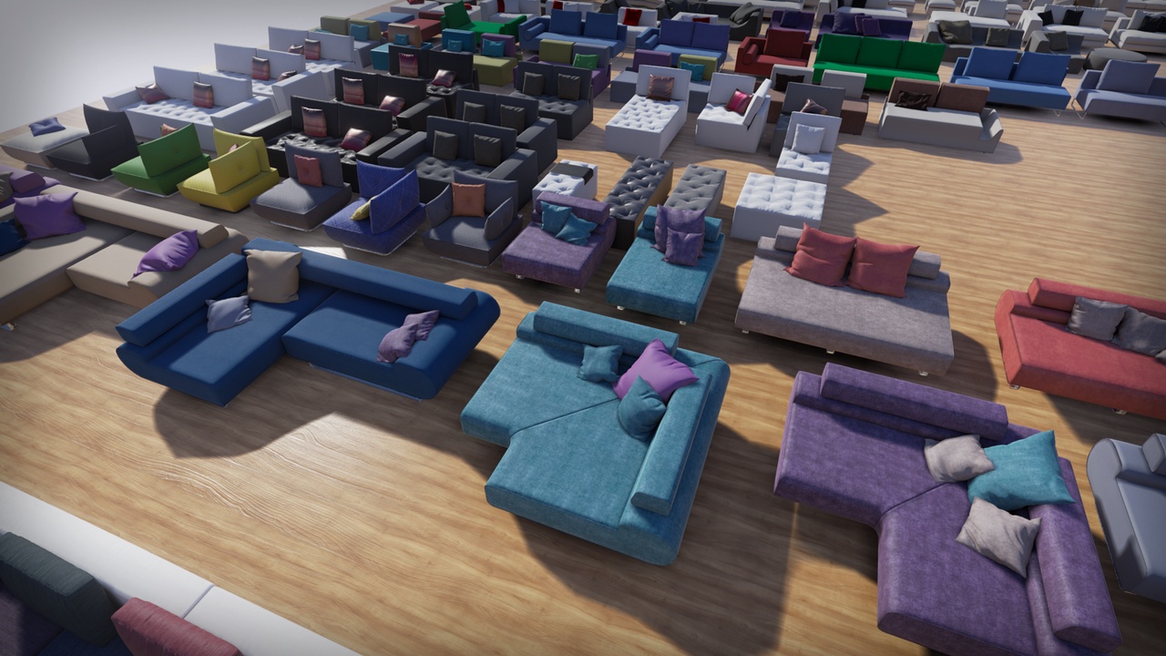 Media 1 for listing Modular Sofas Collection - Archmodels for UE Vol 1