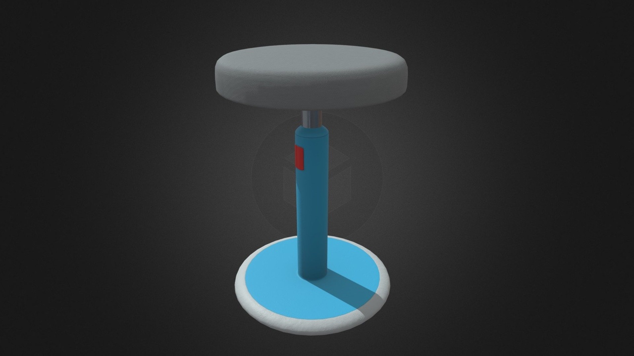 Media 1 for listing Leitz Active Sit Stand Stool Blue