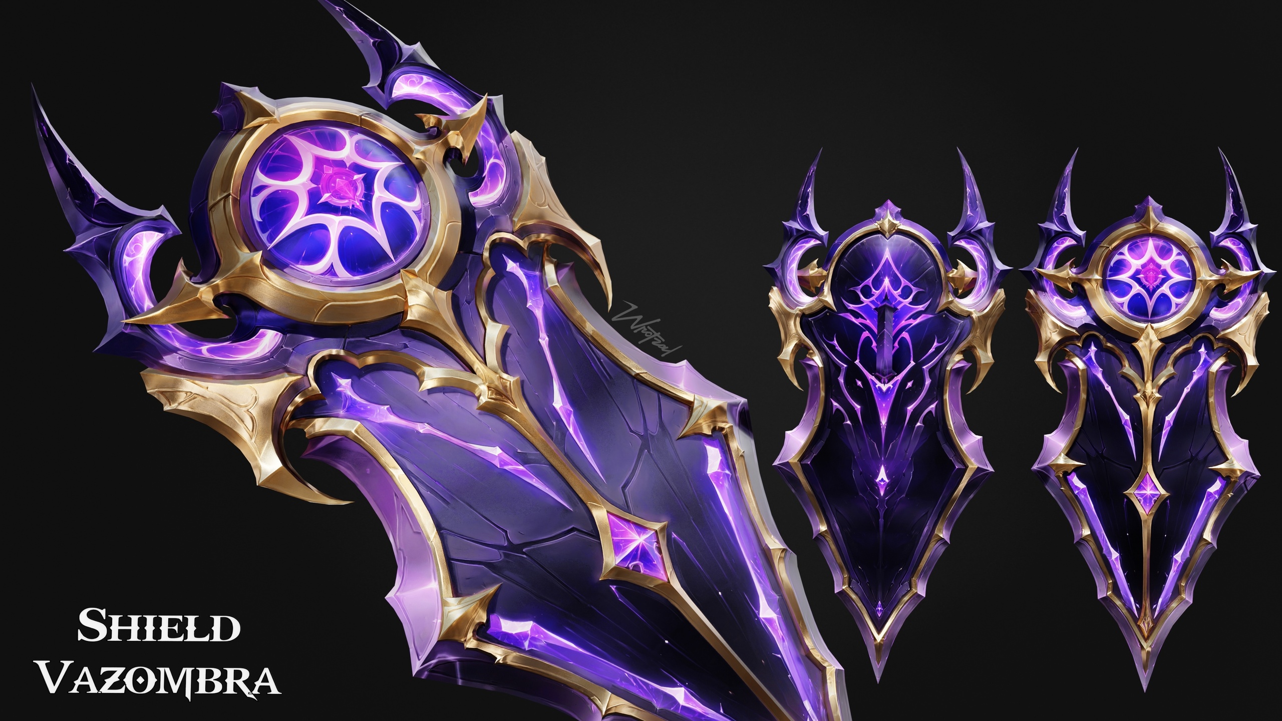 Media 1 for listing Shield Vazombra [Stylized Fantasy]