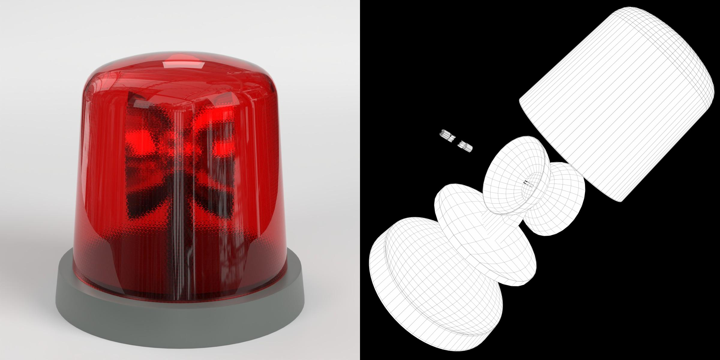 Rotating Beacon Light 2 | Fab