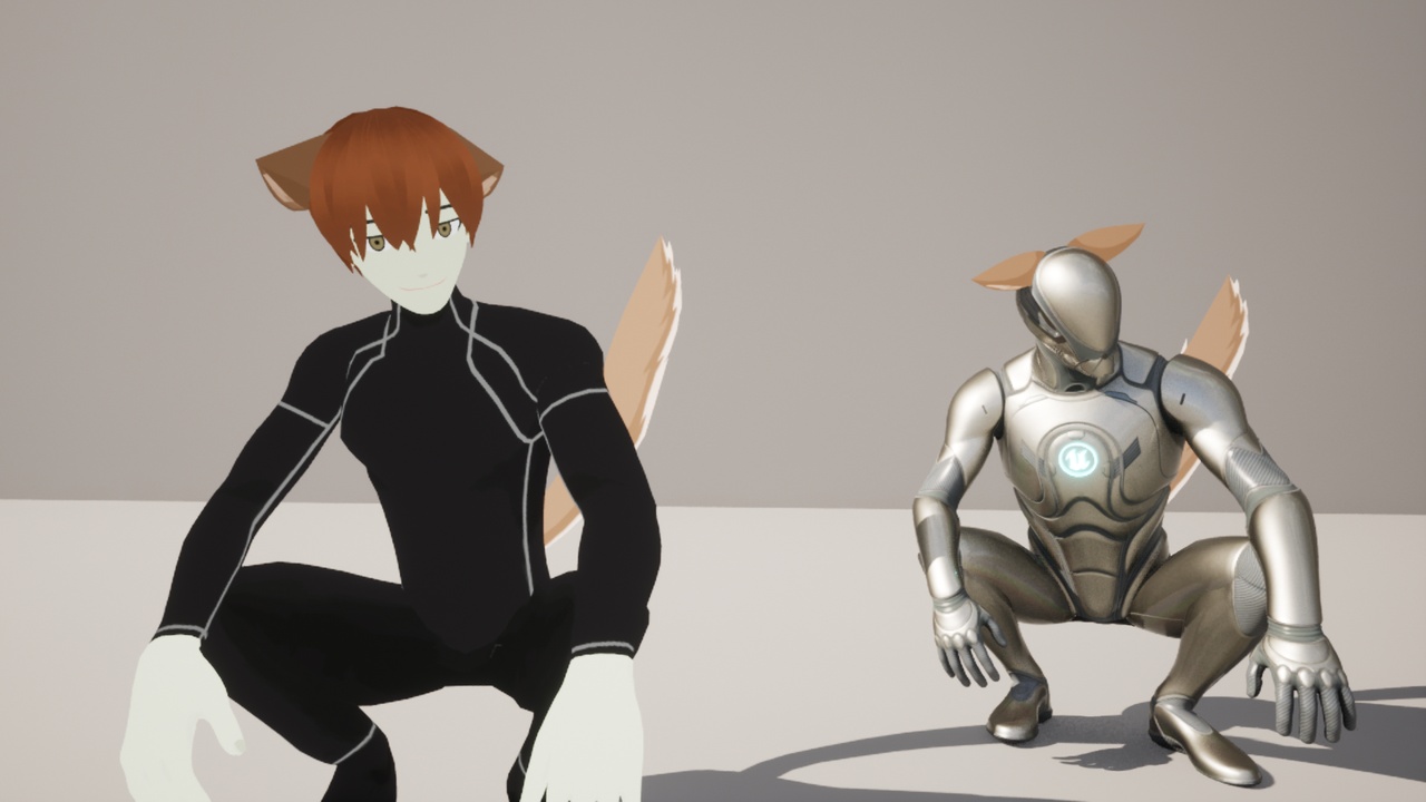 Media 1 for listing External Tail & Ear -dog- anime style