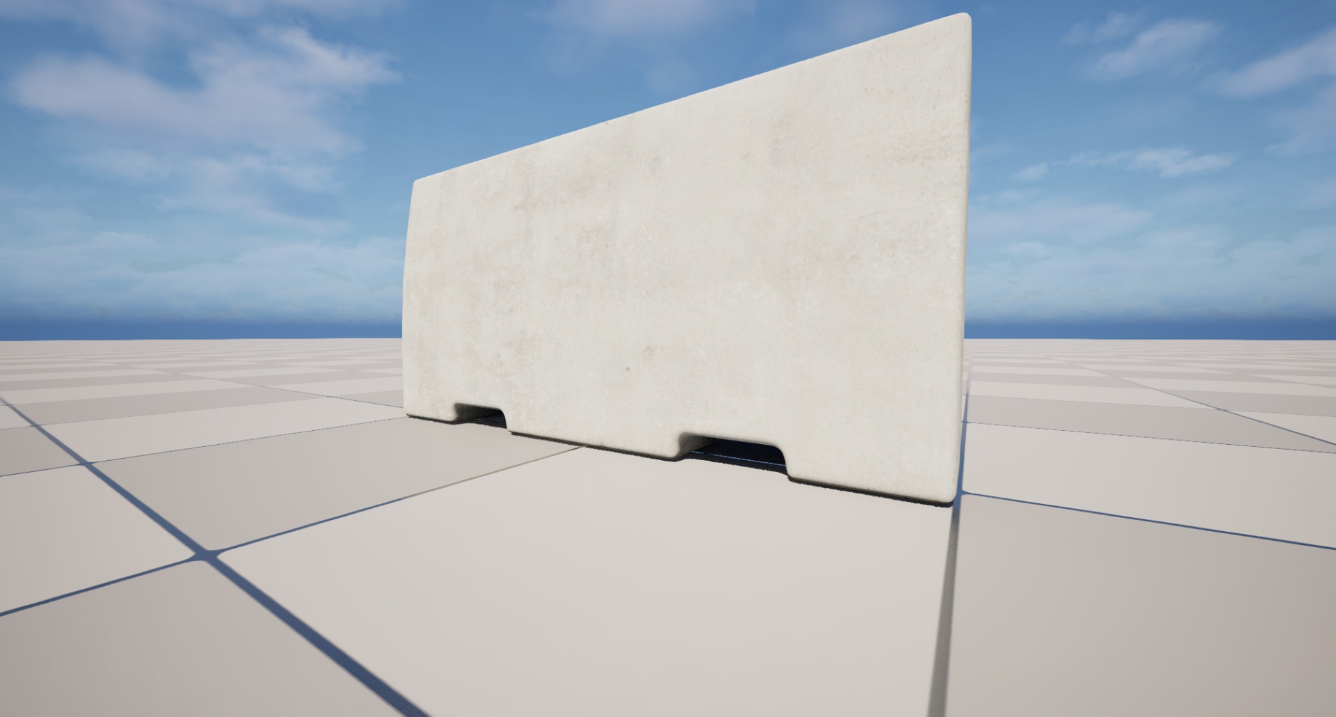 Concrete Barrier | Fab