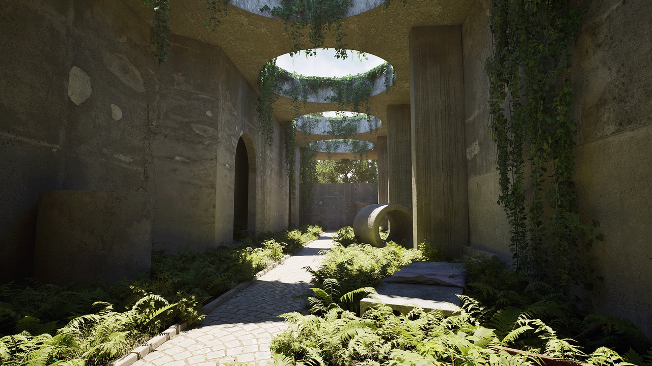 Media 1 for listing Concrete Eden - Where Nature Begins to Reclaim