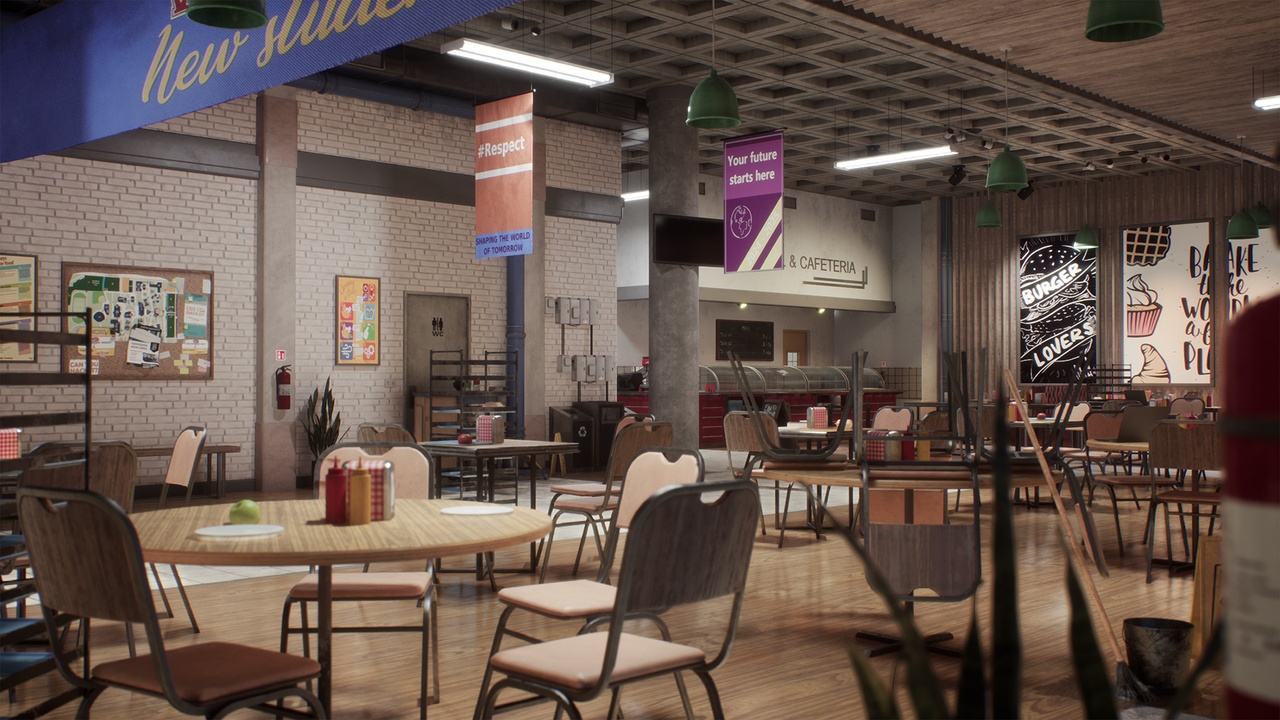 University Cafeteria Environment