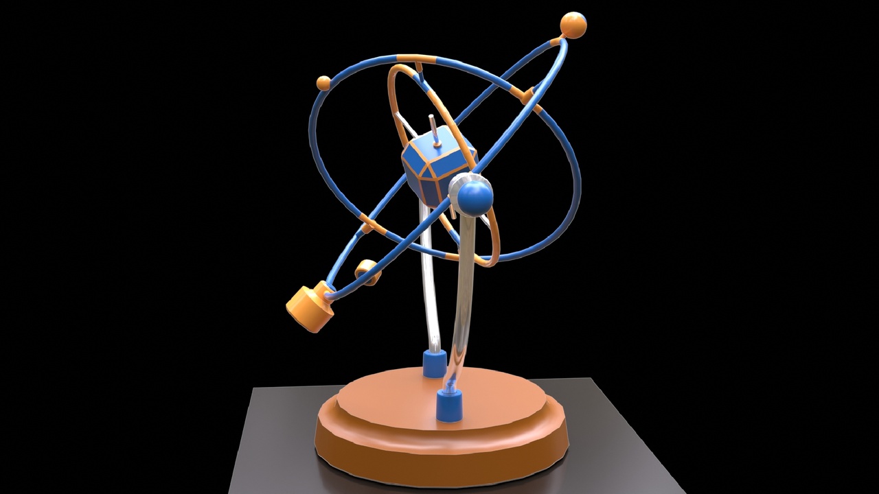 Media 1 for listing Desktop toy - animation of a pendulum