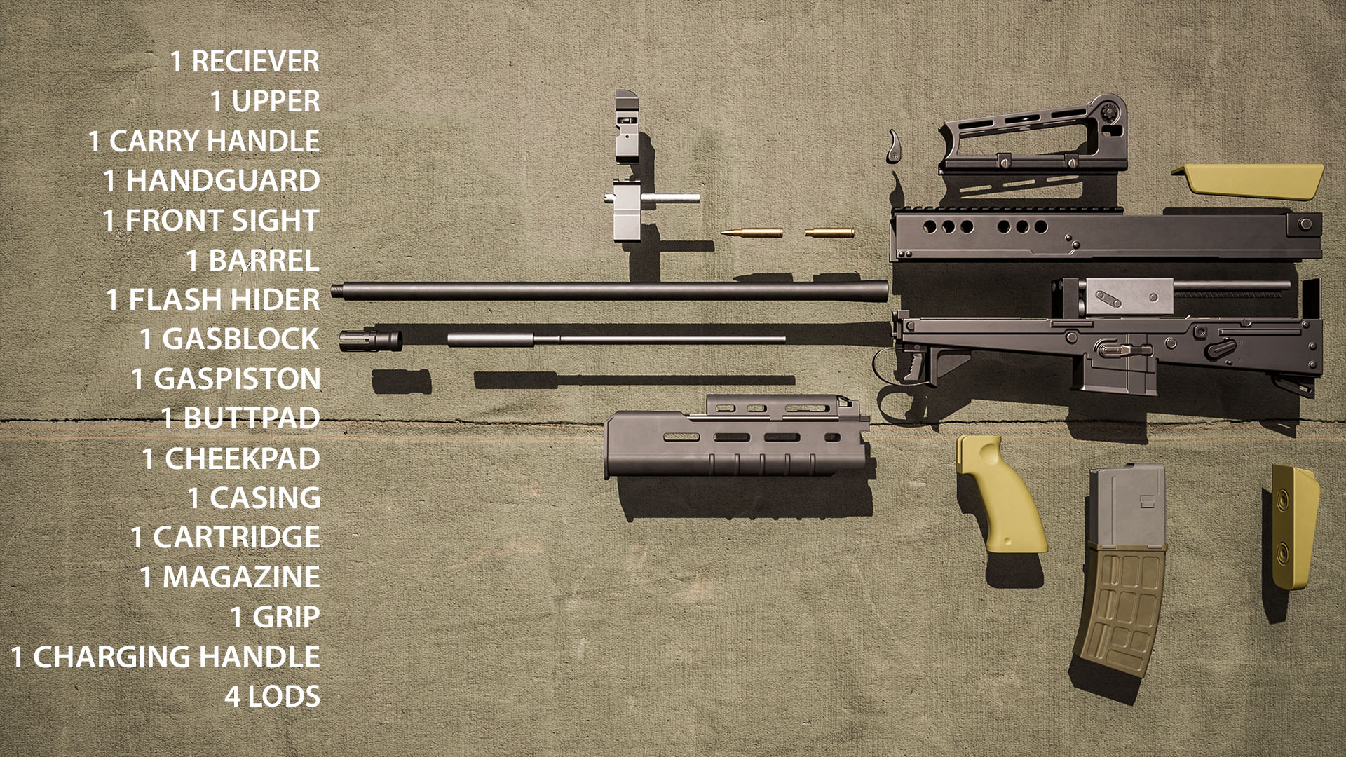 Modular Bullpup Assault Rifle | Fab