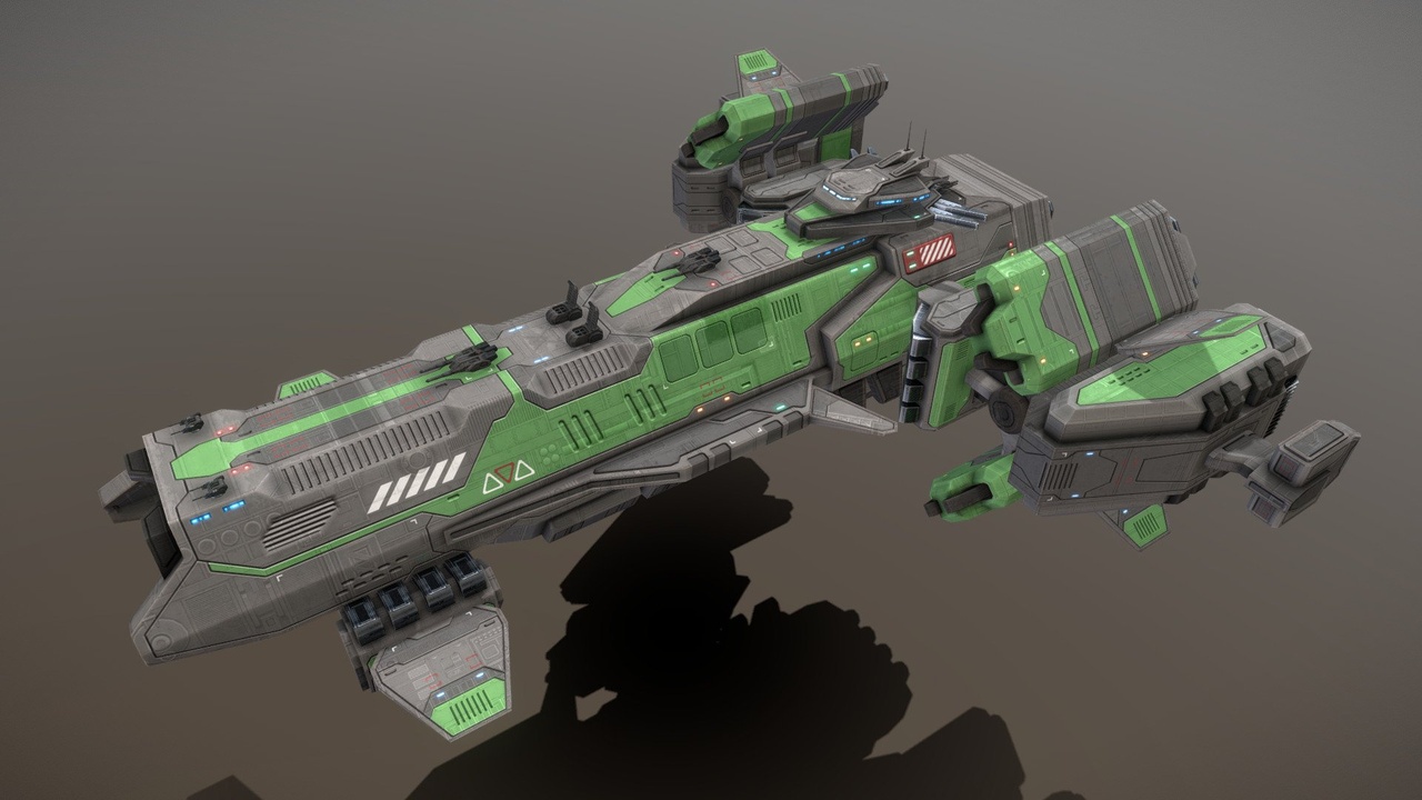 Media 1 for listing Hannibal Class Destroyer Spaceship