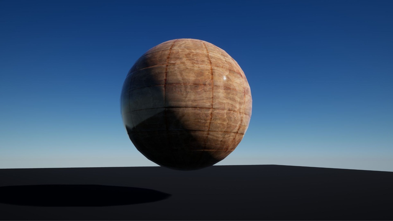 Media 1 for listing Photorealistic Polished Marble Floor Tiles PBR (8K/4K/2K)