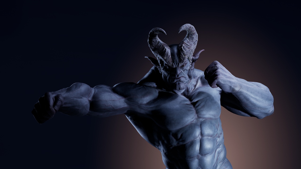 Media 1 for listing Muscular Demon Metahuman