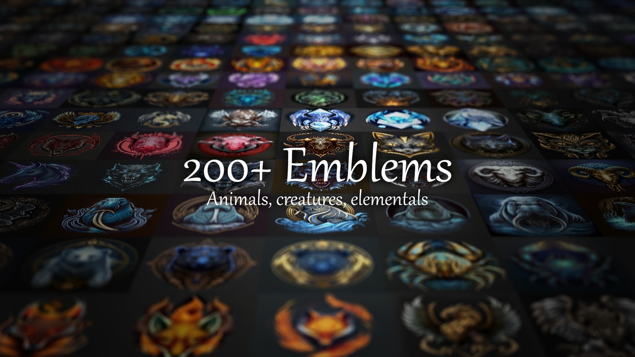 Media 1 for listing Fantasy Emblems