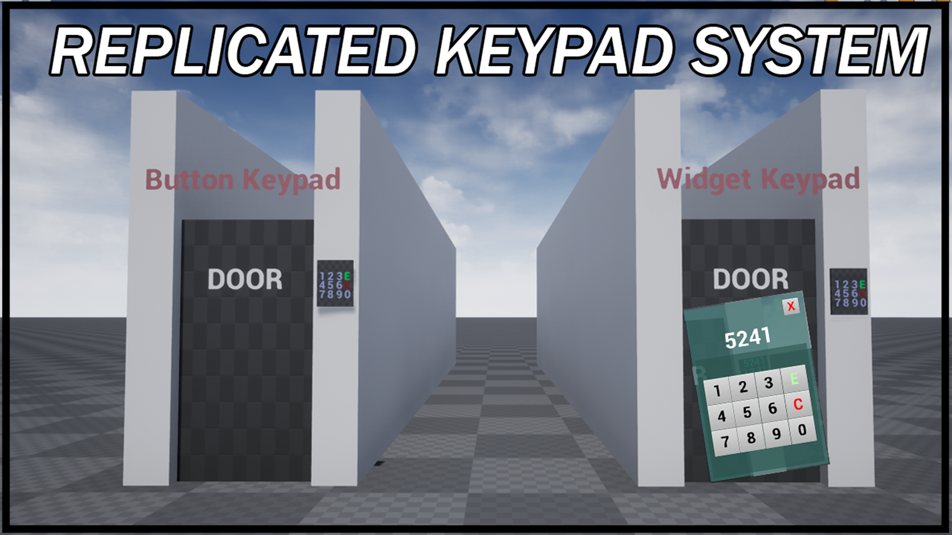 REPLICATED KEYPAD SYSTEM | Fab