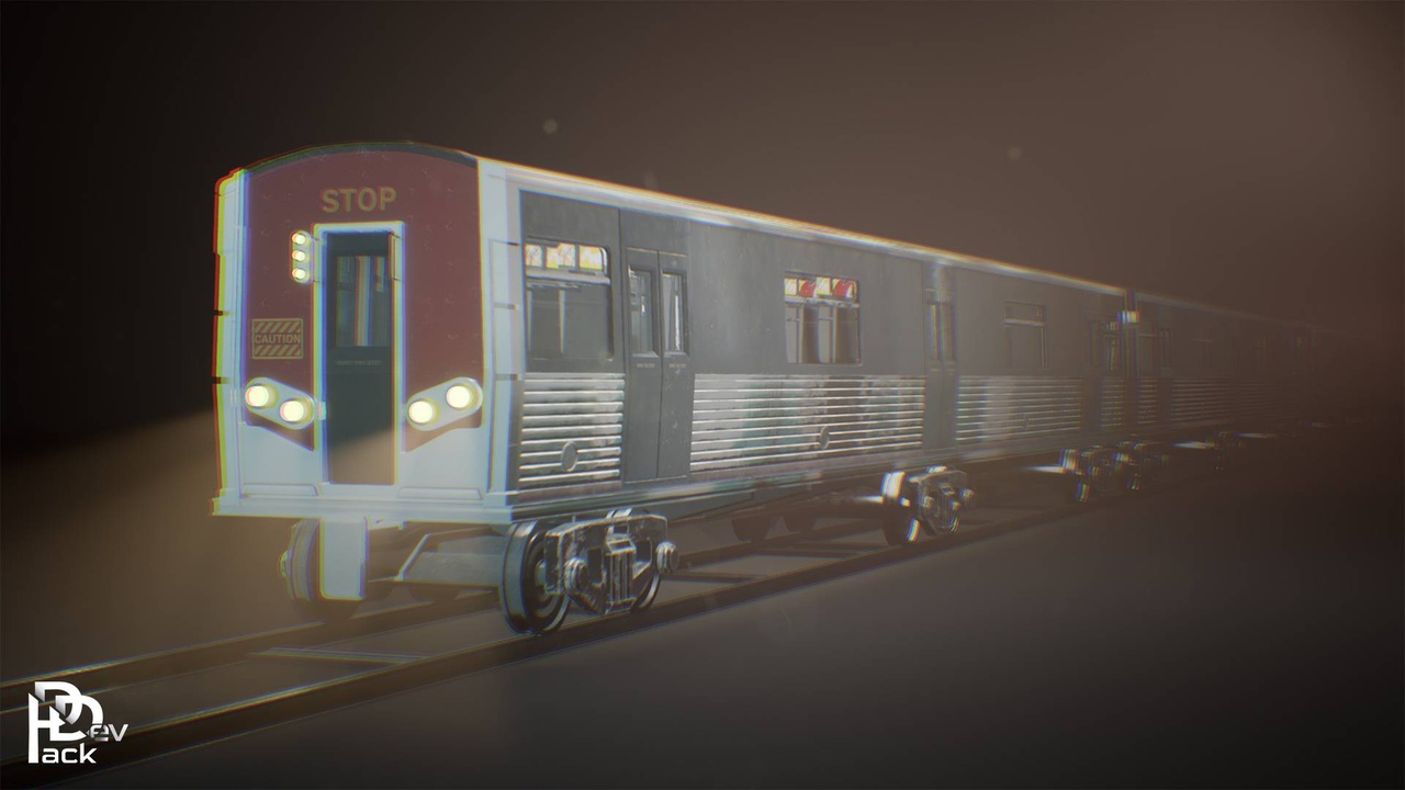 Modular Train / 33 Assets | Fab