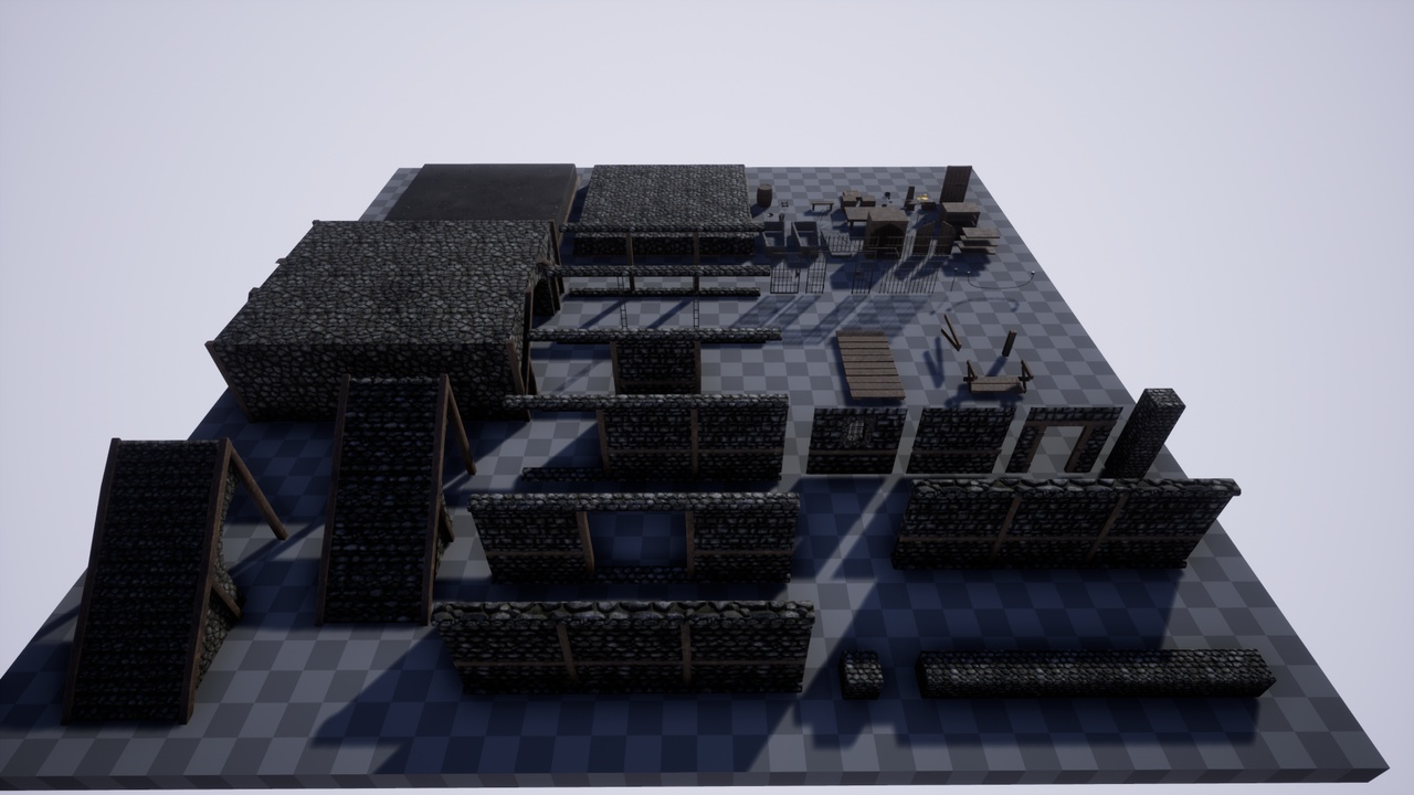 Media 1 for listing Modular Dungeons - Medieval Pack