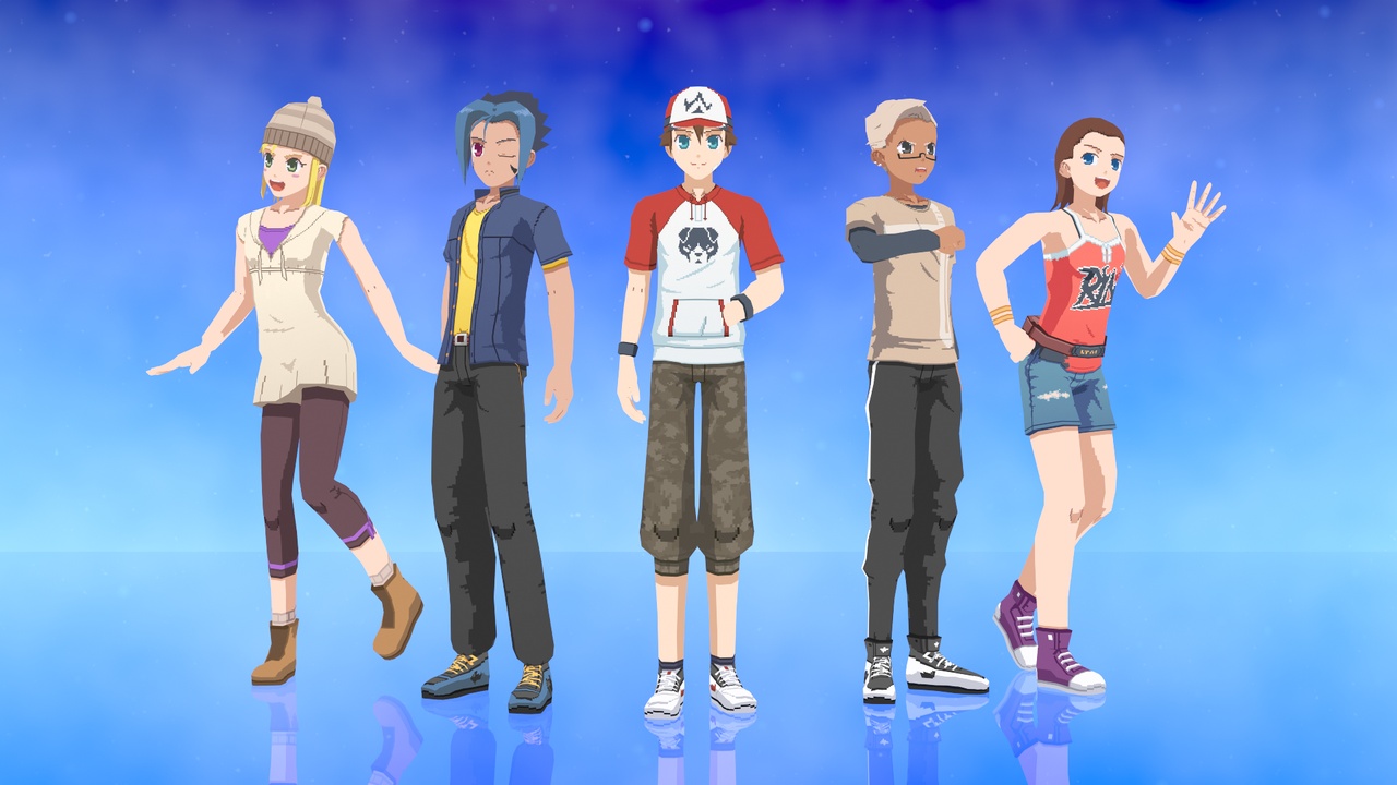 Media 1 for listing Anime Lowpoly Characters G1 Pack 3