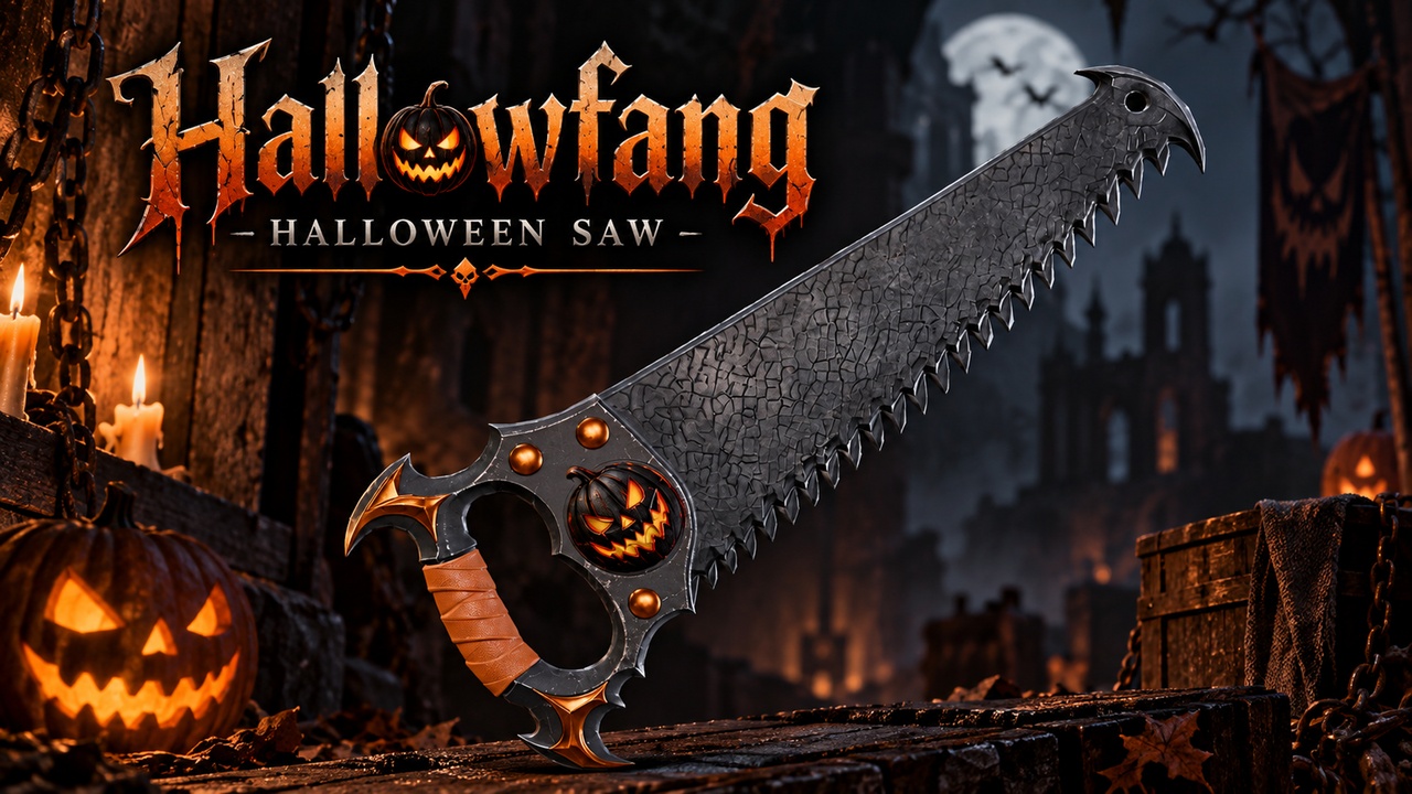 Media 1 for listing Hallowfang – Halloween Saw